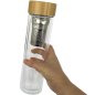 Preview: Glasflasche doppelwandig mit Infusor