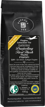 Flugtee 2026, Darjeeling First Flush, FTGFOP1, schwarzer Tee, Plantage Thurbo, – DJ9